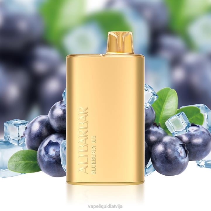 Vape Latvija - Alibarbar Rich 8000 vienreizējās lietošanas vape garšas rulete 4T0N1