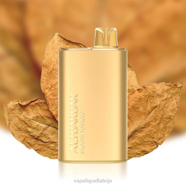 Vape Latvija - Alibarbar Rich 8000 vienreizējās lietošanas vape gluda tabaka 4T0N9