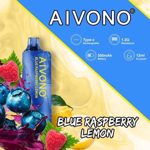 Vape Latvija - melleņu aveņu citronu Aivono AIM GUN 7000 8VNV4109