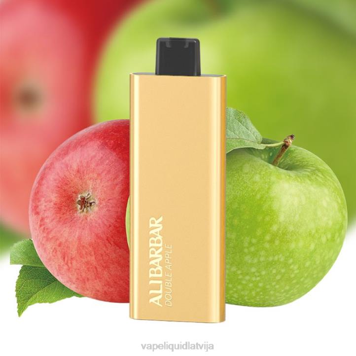 Vape Liquid - Alibarbar Pandora 7000 vienreizējās lietošanas vape dubultais ābols 4T0N66