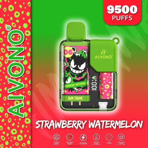 Vape Liquid - zemeņu arbūzs Aivono AIM TANK 9500 8VNV446