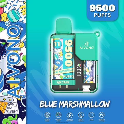 Vape Liquid - zils zefīrs Aivono AIM TANK 9500 8VNV442