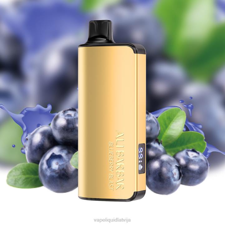 Vape Shop Riga - Alibarbar Ingot 9000 vienreizējās lietošanas vape rozā citrona 4T0N23