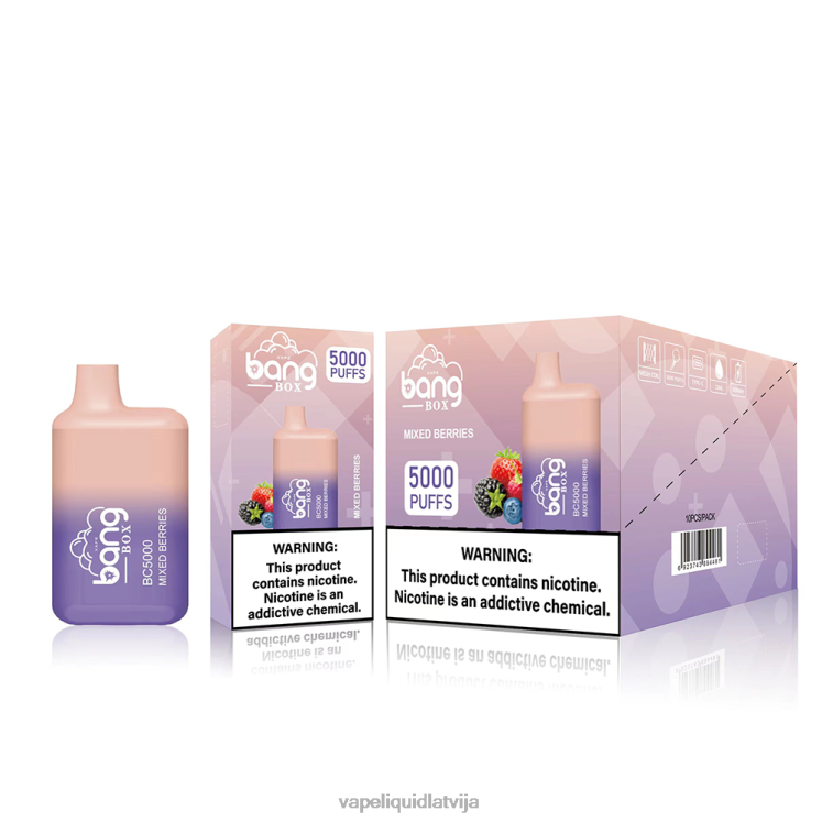 Vape Shop Riga - Bang Box bc5000 J8F2F87 vienreizējās lietošanas