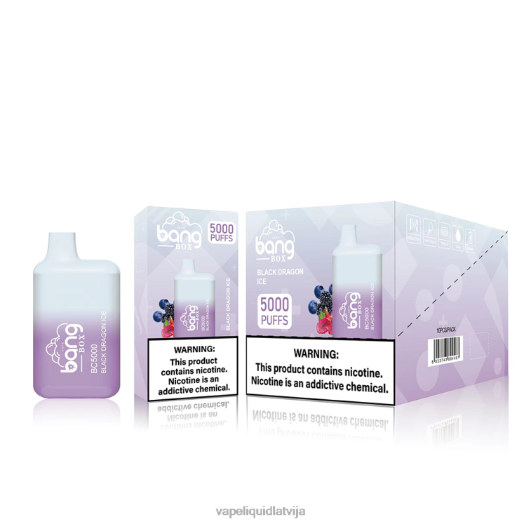 Vape Shop Riga - Bang Box bc5000 J8F2F87 vienreizējās lietošanas