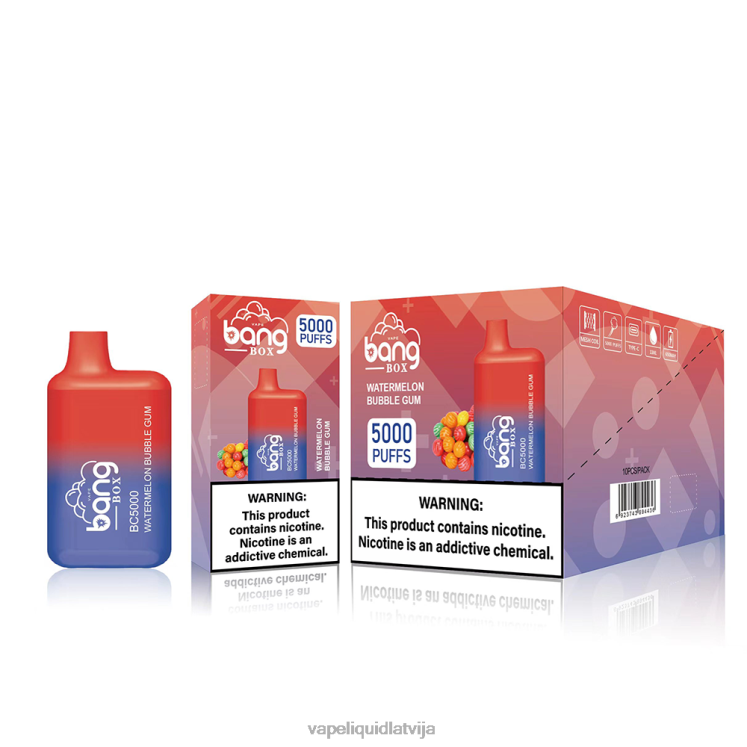 Vape Shop Riga - Bang Box bc5000 J8F2F87 vienreizējās lietošanas