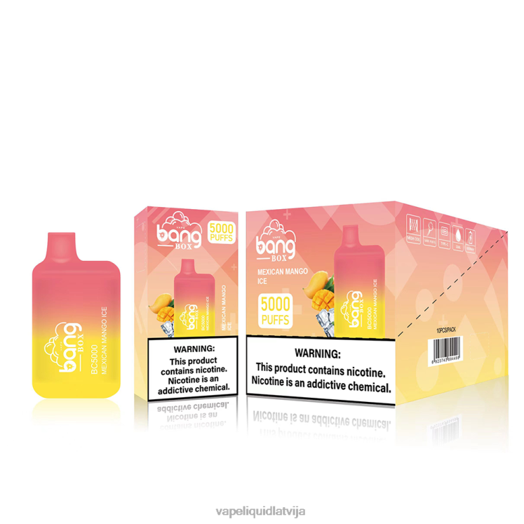 Vape Shop Riga - Bang Box bc5000 J8F2F87 vienreizējās lietošanas