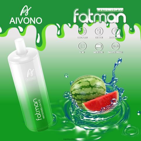 Vape Šķidrumi - arbūzu ledus Aivono FATMAN 6800 8VNV428