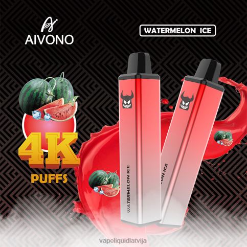Vape Latvija - arbūzu ledus Aivono AIM FREAK 4000 8VNV4253