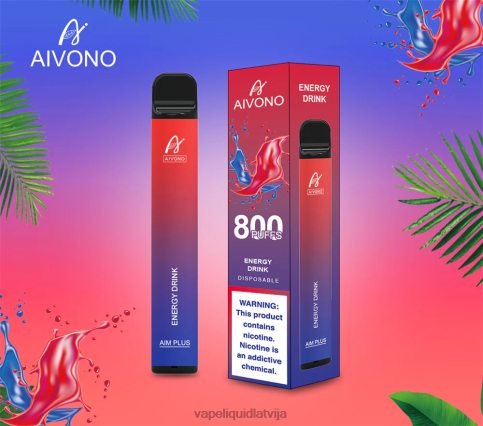 Vape Latvija - enerģijas dzēriens Aivono AIM PLUS 800 8VNV4201