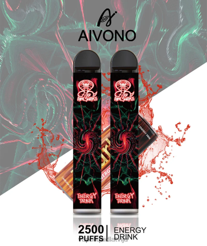 Vape Latvija - enerģijas dzēriens Aivono AIM SNAKE 2500 8VNV4305