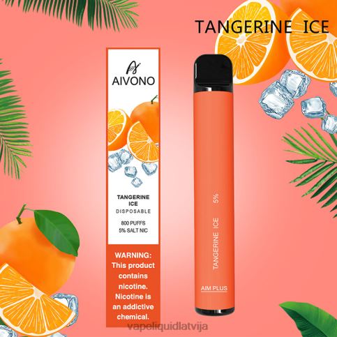 Vape Latvija - mandarīnu ledus Aivono AIM PLUS 800 8VNV4197