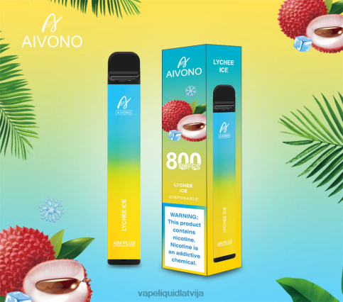 Vape Liquid - ličī ledus Aivono AIM PLUS 800 8VNV4182