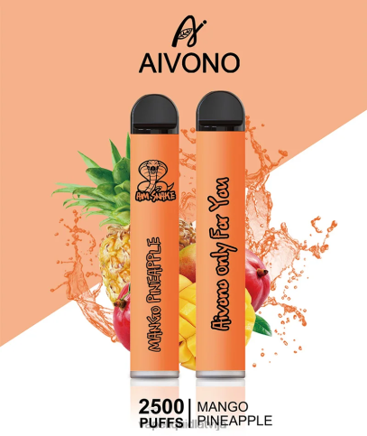 Vape Liquid - mango ananāss Aivono AIM SNAKE 2500 8VNV4310