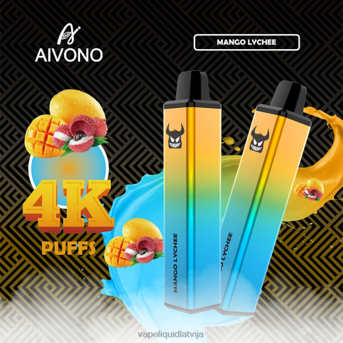 Vape Liquid - mango ličī Aivono AIM FREAK 4000 8VNV4262