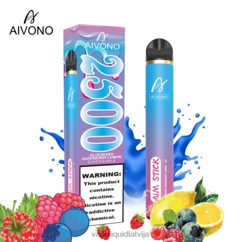 Vape Liquid - melleņu aveņu citronu Aivono AIM STICK 2500 8VNV4154