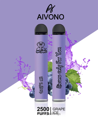 Vape Liquid - vīnogu ledus Aivono AIM SNAKE 2500 8VNV4306