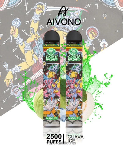 Vape Shop Riga - gvajaves ledus Aivono AIM SNAKE 2500 8VNV4307