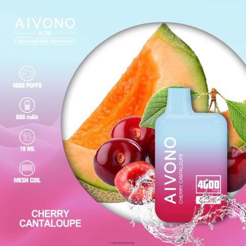 Vape Shop Riga - ķiršu kantalupa Aivono AIM BOXX 4000 8VNV4223