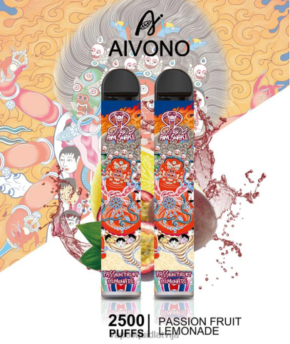 Vape Shop Riga - pasifloru limonāde Aivono AIM SNAKE 2500 8VNV4315