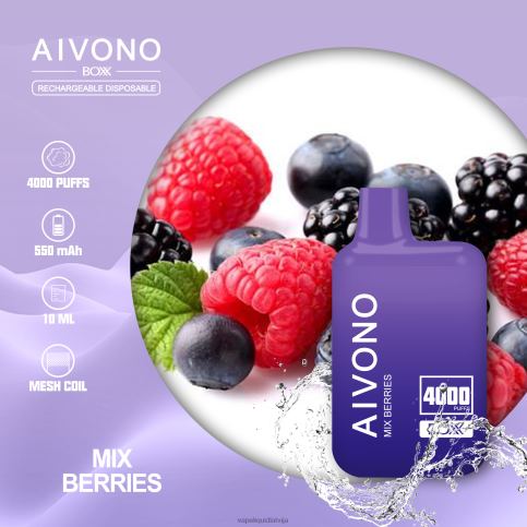 Vape Shop Riga - sajauc ogas Aivono AIM BOXX 4000 8VNV4215
