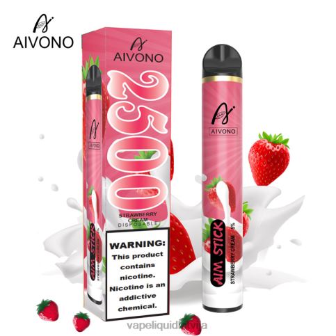 Vape Shop Riga - zemeņu krēms Aivono AIM STICK 2500 8VNV4155