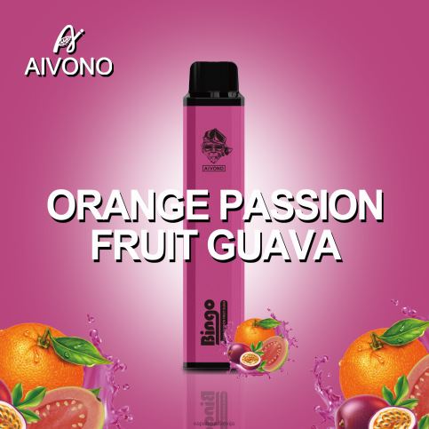 Vape Šķidrumi - apelsīnu marakujas gvajava Aivono AIM BINGO 4000 8VNV4132