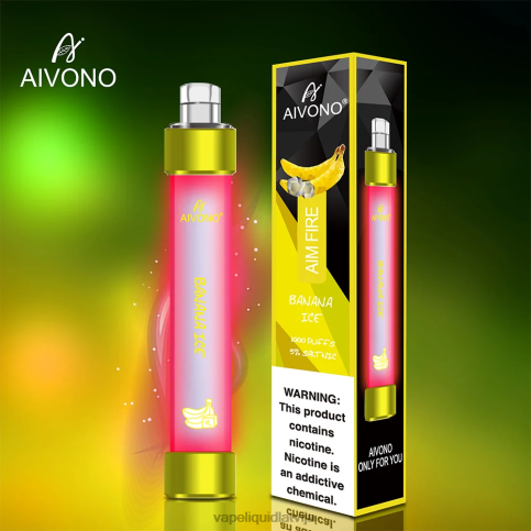 Vape Šķidrumi - banānu ledus Aivono AIM FIRE 1000 8VNV4324