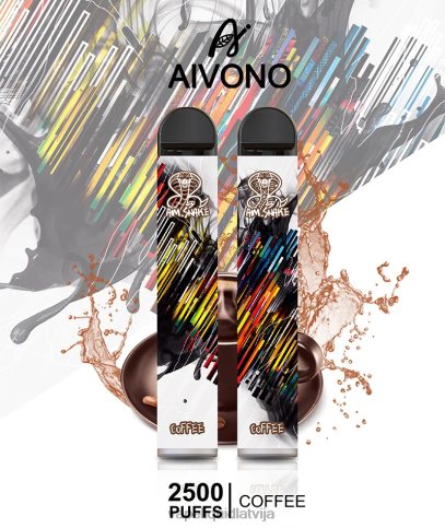 Vape Šķidrumi - kafija Aivono AIM SNAKE 2500 8VNV4300