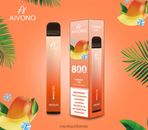 Vape Šķidrumi - mango ledus Aivono AIM PLUS 800 8VNV4184