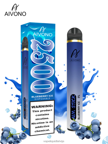Vape Šķidrumi - melleņu ledus Aivono AIM STICK 2500 8VNV4152