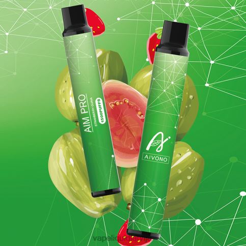 Vape Šķidrumi - zemeņu gvajava Aivono AIM PRO 1500 8VNV4164