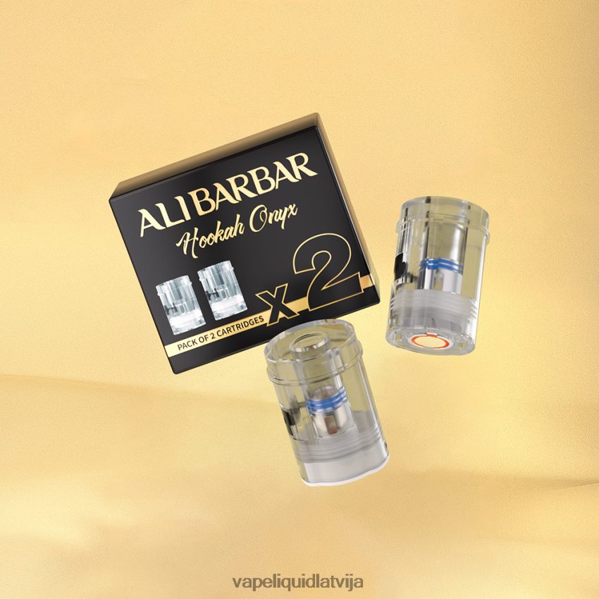 Vape Latvija - ekskluzīvs F0ZR2D33 Alibarbar kasetnes x 2
