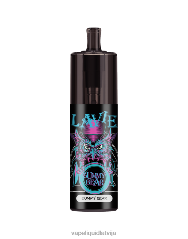 Vape Latvija - gumijas lācis FT4BL337 LAVIE COLOUR BAR 10000 izpūtienu gaisa plūsmas kontrole