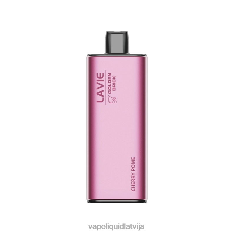 Vape Latvija - ķiršu kāts FT4BL57 LAVIE GOLDEN BRICK 10000 uzpūtienu