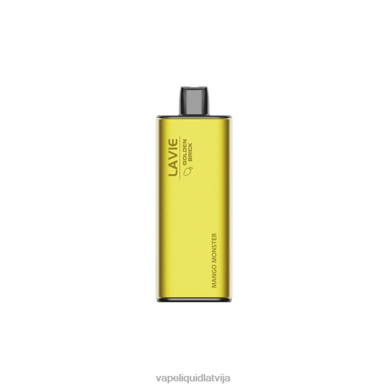Vape Latvija - mango briesmonis FT4BL61 LAVIE GOLDEN BRICK 10000 uzpūtienu