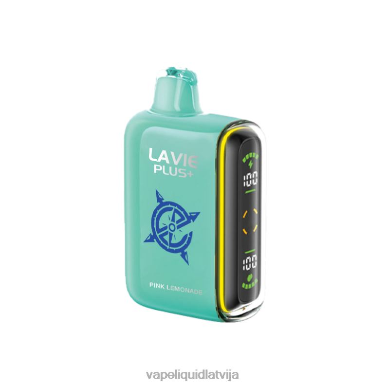 Vape Latvija - rozā limonāde FT4BL93 LAVIE PLUS 15000 uzpūtienu