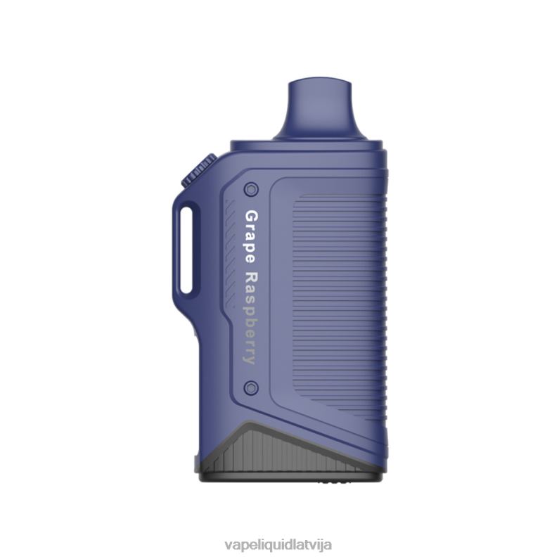 Vape Latvija - vīnogu avenes FT4BL77 LAVIE Energy Box 15000 uzpūtienu
