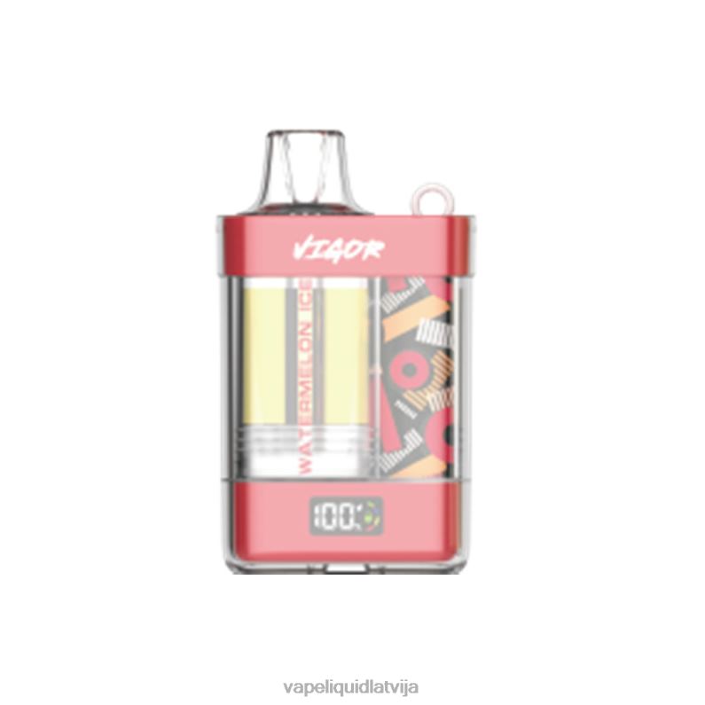 Vape Liquid - arbūzu ledus FT4BL10 LAVIE VIGOR 15000 uzpūtienu