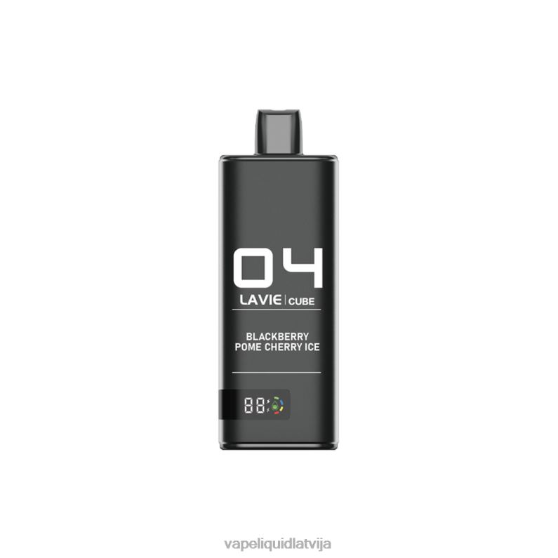 Vape Liquid - kazeņu sēklu ķiršu ledus FT4BL38 LAVIE Cube 20000 uzpūtienu