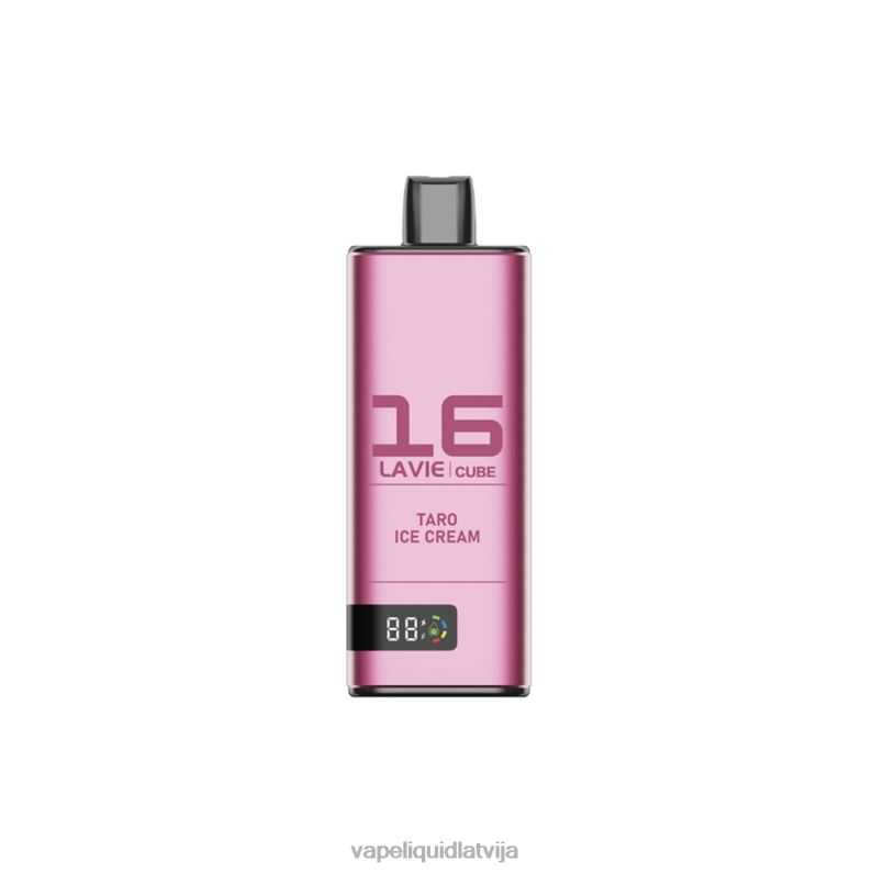 Vape Liquid - taro saldējums FT4BL50 LAVIE Cube 20000 uzpūtienu