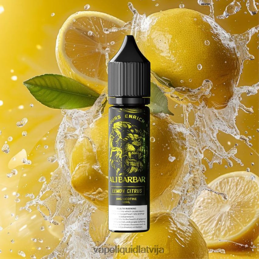 Vape Shop Riga - citronu citrusaugļi F0ZR2D15 Alibarbar ūdenspīpes oniksa doks