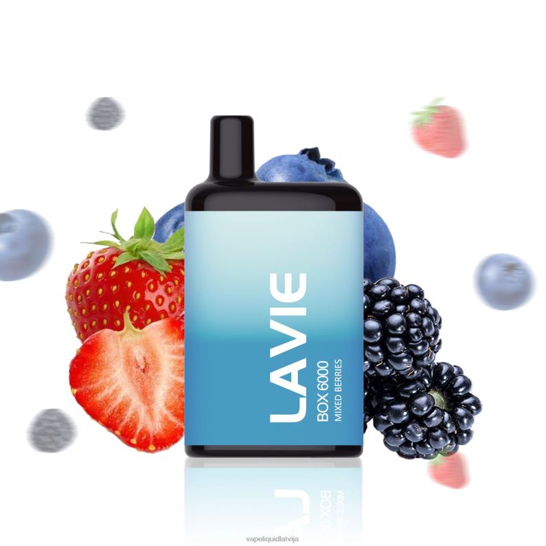 Vape Shop Riga - jauktas ogas FT4BL203 LAVIE BOX 6000 uzpūtienu