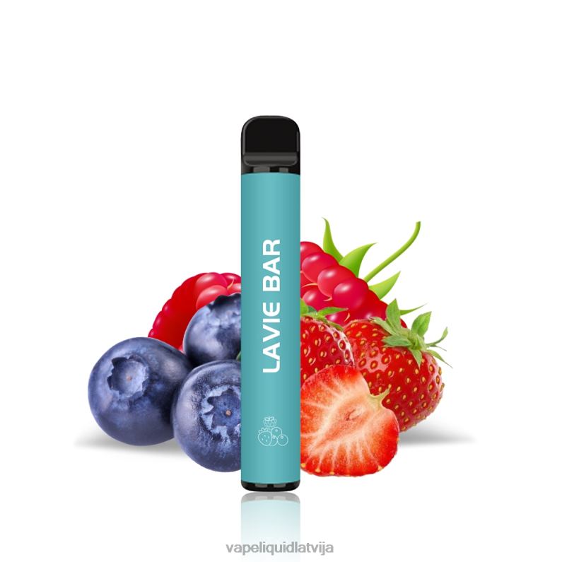 Vape Shop Riga - sajauc ogu FT4BL323 LAVIE BAR 2% versija 800 pūtieni