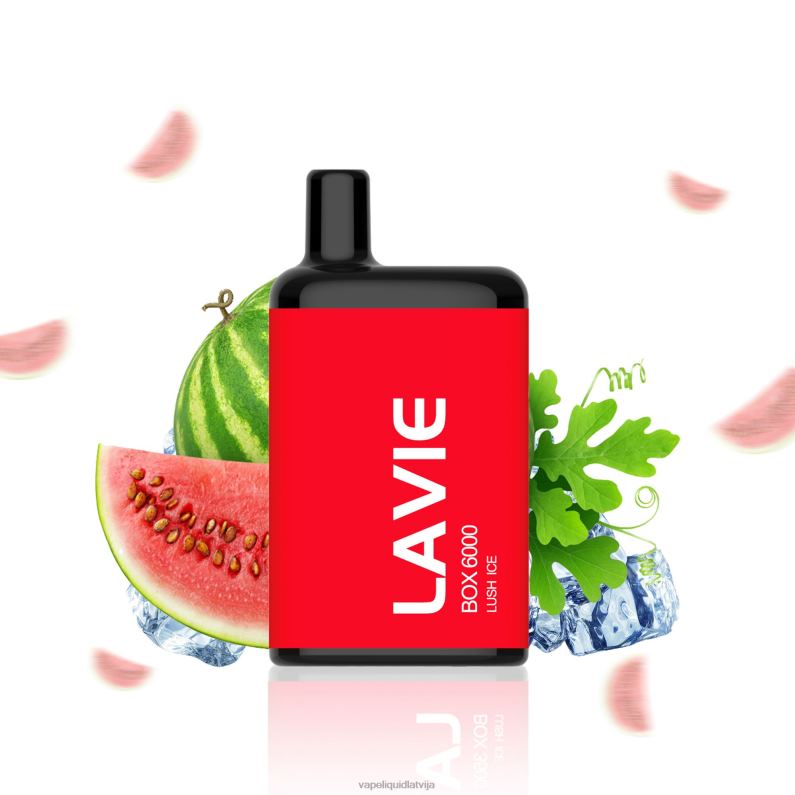 Vape Shop Riga - sulīgs ledus FT4BL199 LAVIE BOX 6000 uzpūtienu
