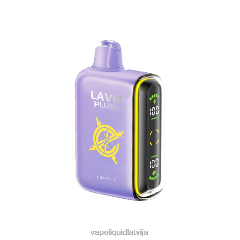 Vape Shop Riga - vīnogu ledus FT4BL103 LAVIE PLUS 15000 uzpūtienu