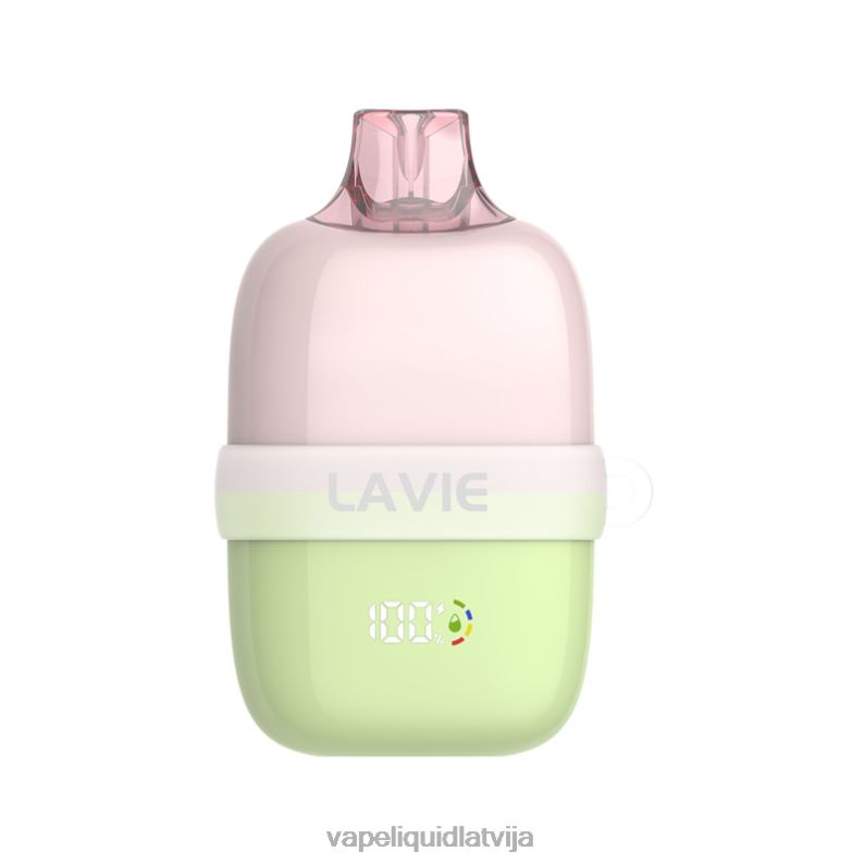 Vape Shop Riga - zaļo vīnogu ledus FT4BL87 LAVIE INSIDER 12000 uzpūtienu