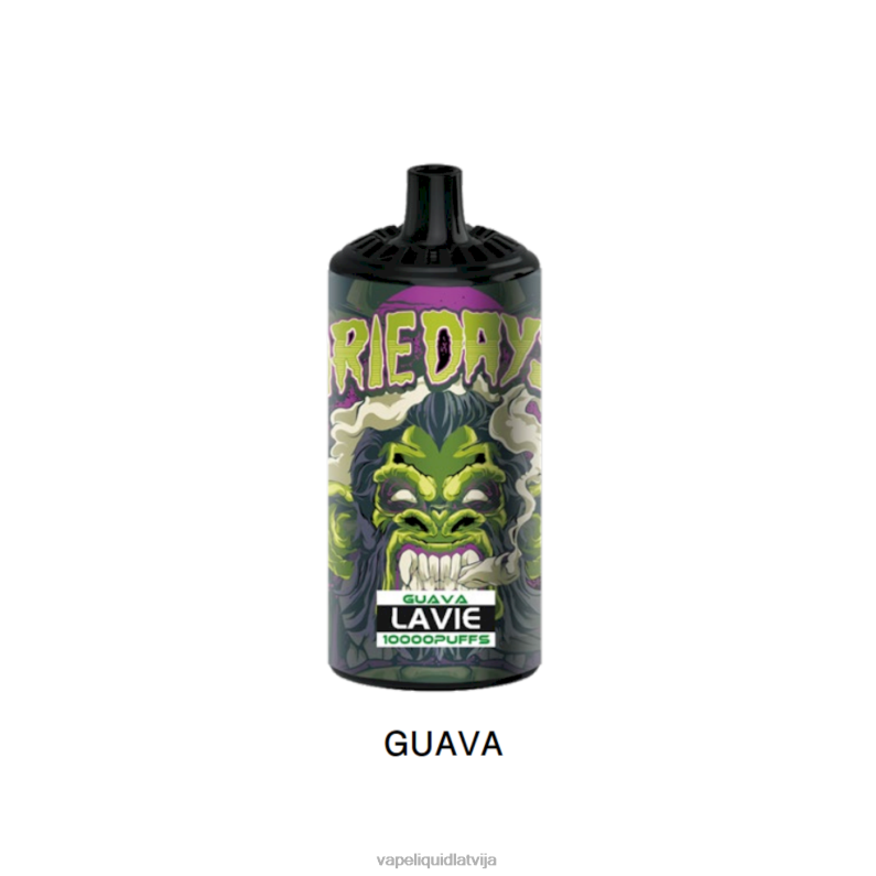 Vape Šķidrumi - gvajava FT4BL368 LAVIE BEAST 10000 uzpūtienu