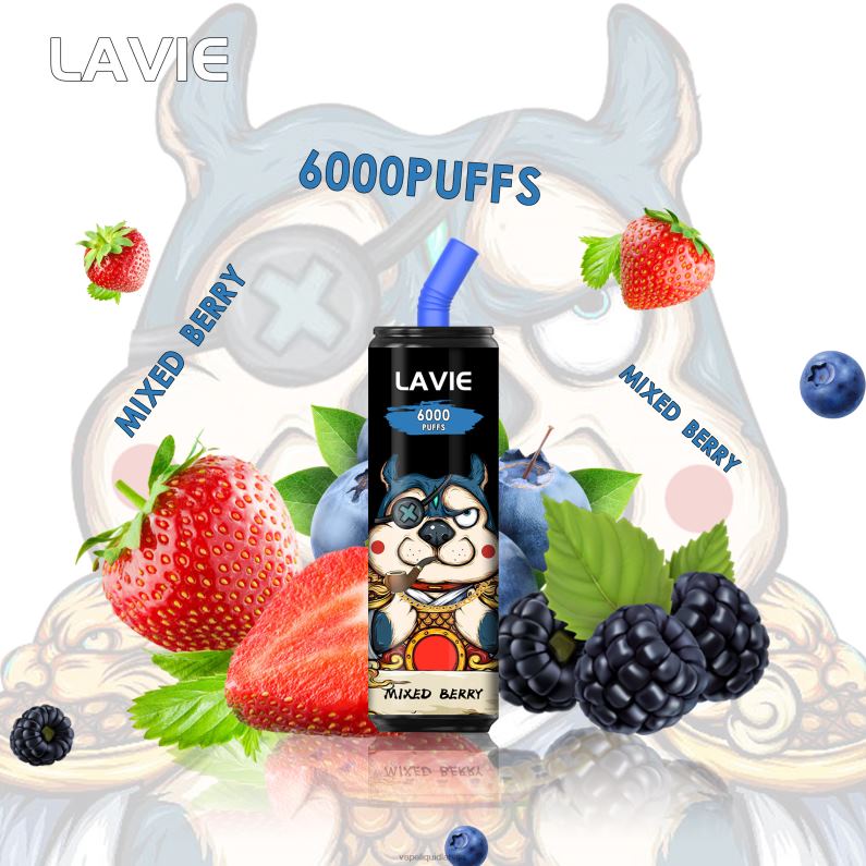 Vape Šķidrumi - jaukta oga FT4BL272 LAVIE Coke BAR 6000 uzpūtienu