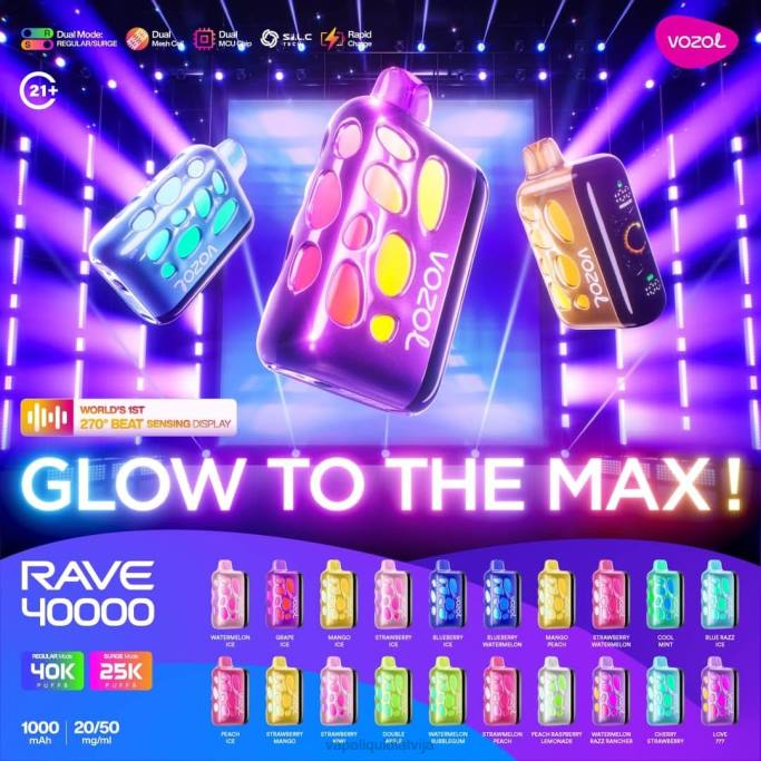 NFF41 Vozol Rave 40000